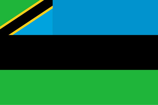 drapeau Zanzibar